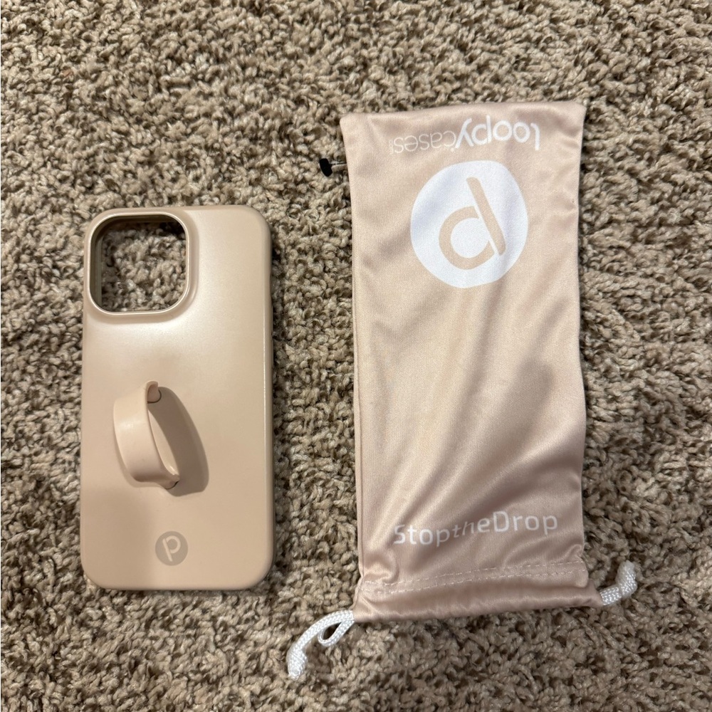 Loopy iPhone 13 Pro Phone Case - sand
